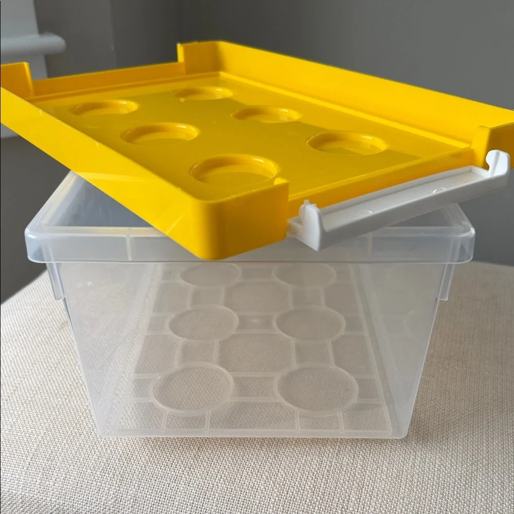 Lego Brick Storage Box 10x7x5 inches